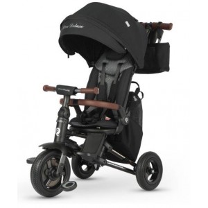 QPLAY sulankstomas triratukas vaikams Nova Deluxe (Black)